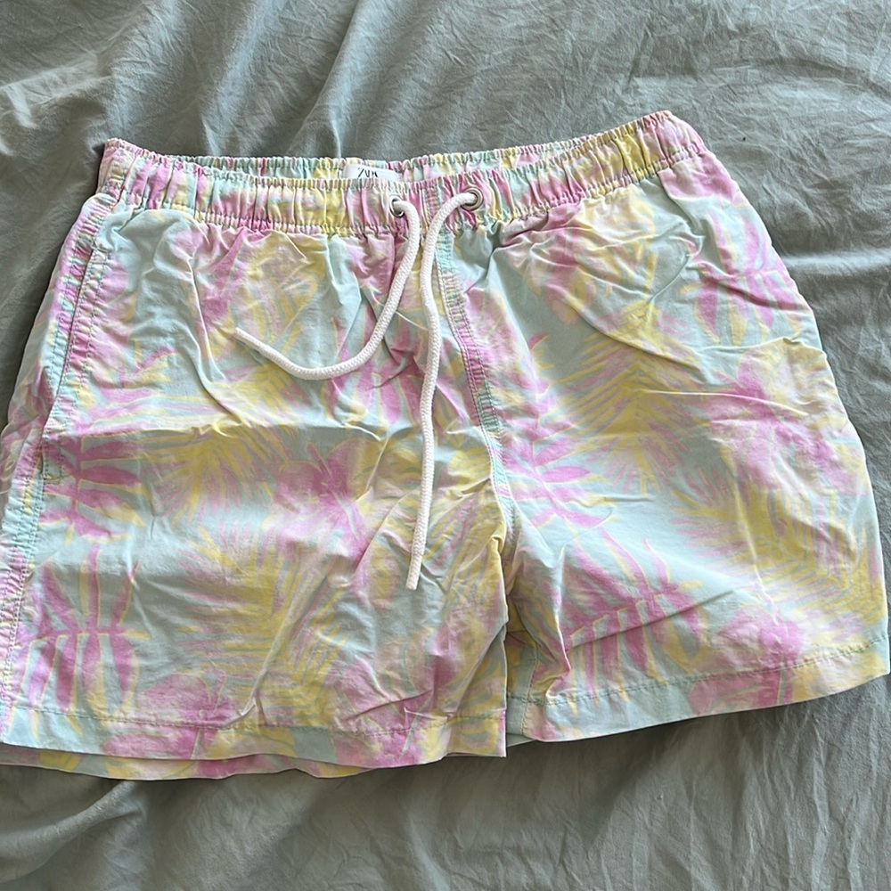 Zara 5.5 inseam swim trunks